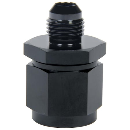 Allstar Performance 8AN Female to 6AN Male Flare Reducer Adapter; Black ALL49743